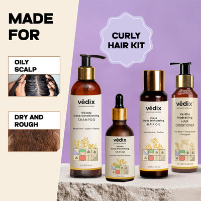 Customized Hair Care Regimen For Dry Hair | Oily Scalp & Curly Hair With Conditioner