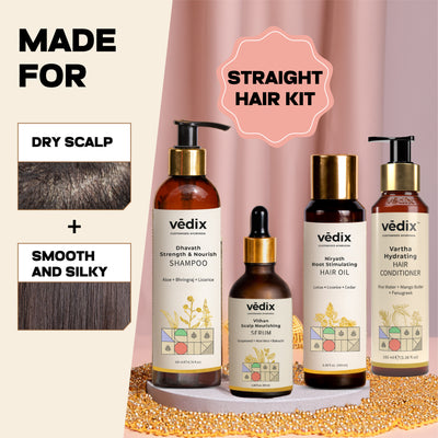 Customized Hair Care Regimen For Normal/Oily Hair | Dry Scalp & Straight Hair With Conditioner