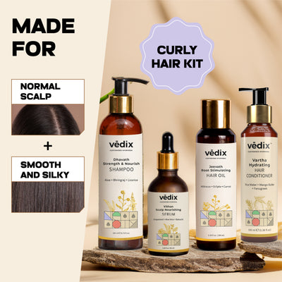 Customized Hair Care Regimen For Normal/Oily Hair | Normal to Oily Scalp & Curly Hair With Conditioner