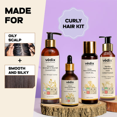 Customized Hair Care Regimen For Normal/Oily Hair | Oily Scalp & Curly Hair With Conditioner