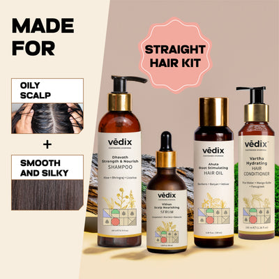 Customized Hair Care Regimen For Normal/Oily Hair | Oily Scalp & Straight Hair With Conditioner